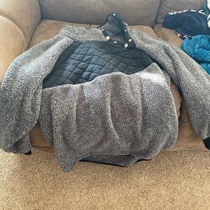 Black fleece Pullover